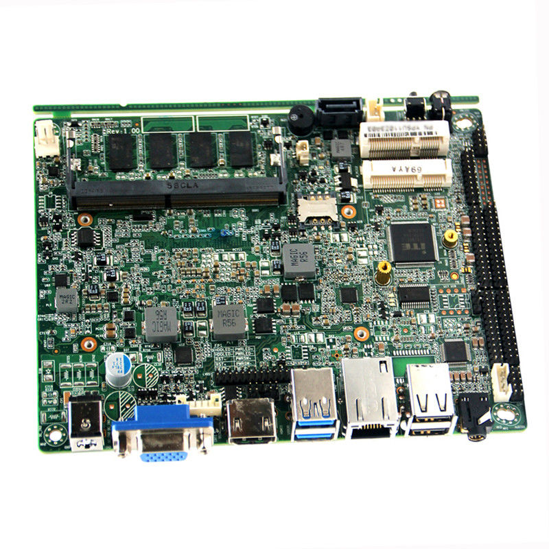 3.5" Skylake-U I7-6500U Industrial Computer Motherboard Onboard 4GB DDR4 RAM